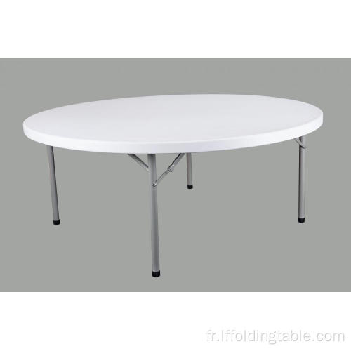 Table ronde en plastique extérieure 180cm